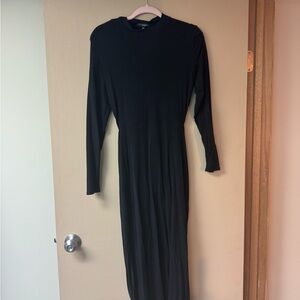 Dynamite Elegant Black Long Sleeve Dress